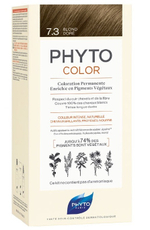 PHYTOSOLBA ФИТО крем-краска для волос тон 7.3 Золотистый блонд Phyto Permanent color 7.3 Golden Blonde 50/50/12