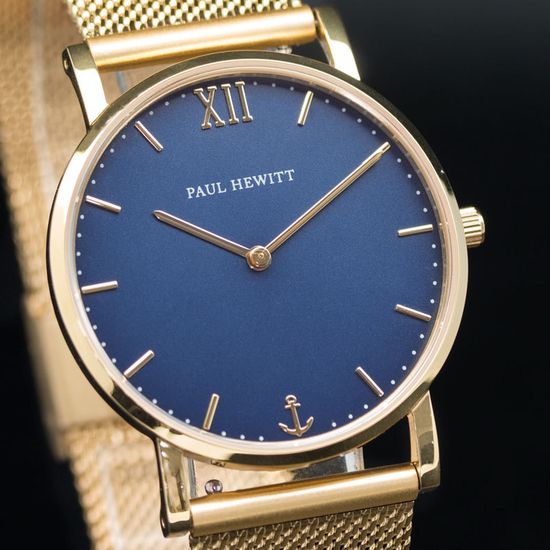 Унисекс немецкие часы Paul Hewitt, Sailor Line PH-SA-G-Sm-B-4M