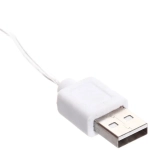 Гирлянда для дома с USB-зарядкой 3м 30 ламп LED, прозрач.провод, IP-20, Мультицвет