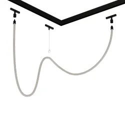 Подвес-держатель в шинопровод (трек) Expert Для гибкого неона Loop