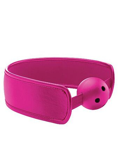 Кляп Brace Balll Pink (Цвет: розовый)