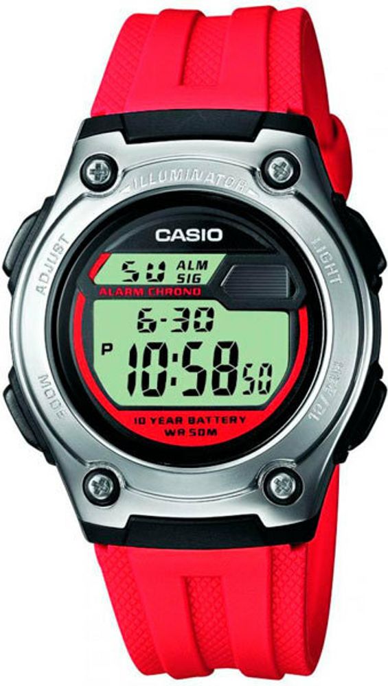 Японские наручные часы Casio Collection W-211-4A