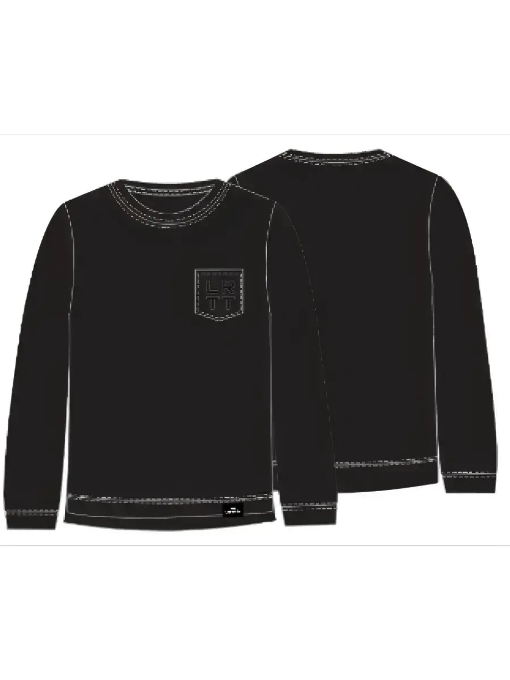 Осенний мужской лонгслив