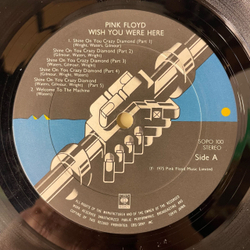 Винтажная виниловая пластинка LP Pink Floyd Wish You Were Here (Япония 1975) (С Плакатом) SOPO 100