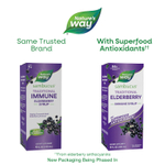 Nature's Way, Sambucus®, традиционный сироп для укрепления иммунитета, бузина, 120 мл (4 жидк. унции)