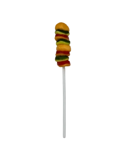 Жевательный мармелад Бургеры на палочке ,20шт по 20гр.