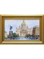 Картина маслом Исаакиевский собор Клеверов