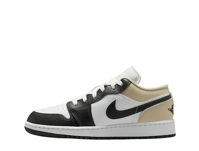 Баскетбольные кроссовки Air Jordan 1 Low (GS) Black/Beige