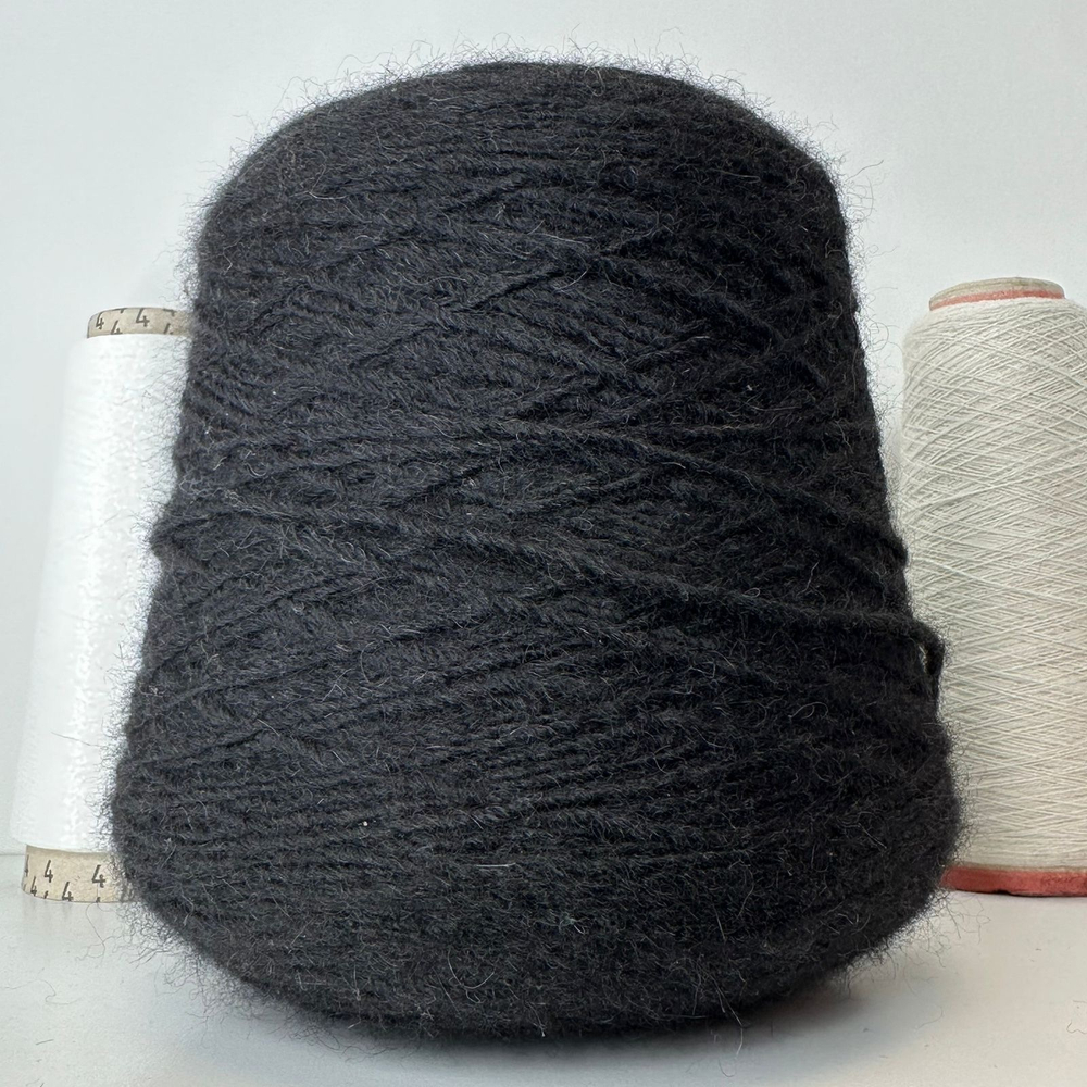 BELLONE - Pecci Filati; 25% baby альпака, 45% меринос, 30% п/а; 120м/100гр; col.99999, цвет: черный