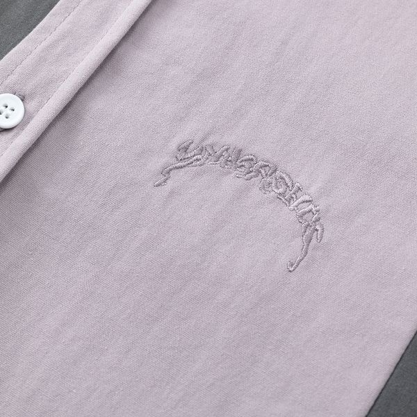 Сорочка мужская Puff лиловая - фото 5