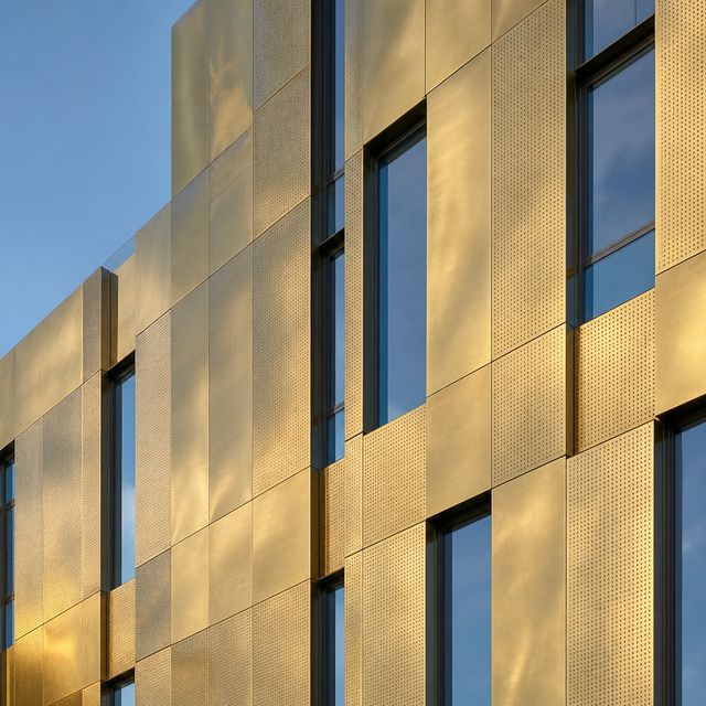 Поставка нержавейки с покрытием Нитрид Титана для вентфасада