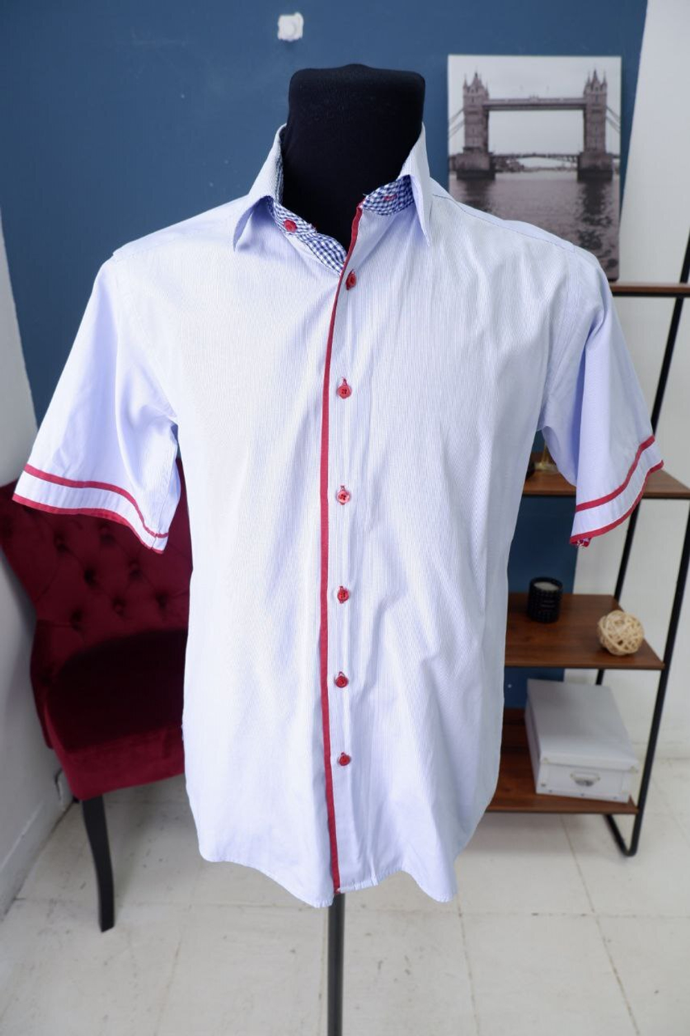 Рубашка Goleaf стильная 46-48 размер