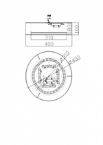 Накладной светильник Freya Zoticus FR6005CL-L36G
