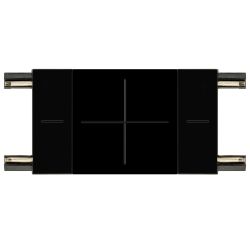 Коннектор питания ЭРА TRM-S5-SC BK для магнитного шинопровода прямой черный для системы S5 | Магнитный шинопровод и аксессуары