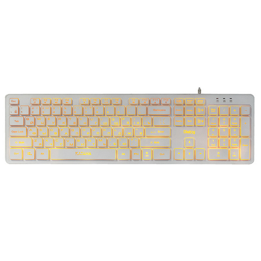 Клавиатура мультимедиа с подсветкой Dialog KK-ML17U