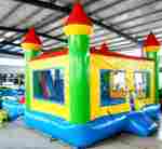 Батут с бассейном "Домик с бассейном" 8*4*3 м