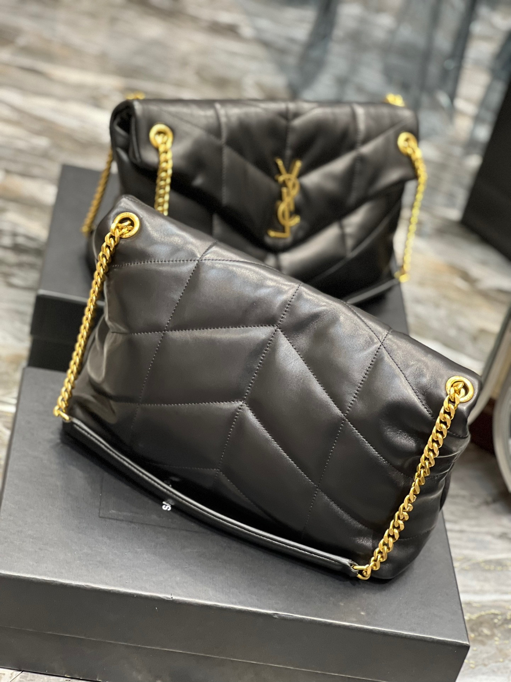 Saint Laurent Loulou Puffer Bag 35 cm