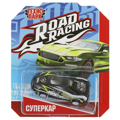 Модель ин. мет. "Road Racing Суперкар" 7,5см. в ассорт. блистер RR-7-2349144-R (Технопарк)