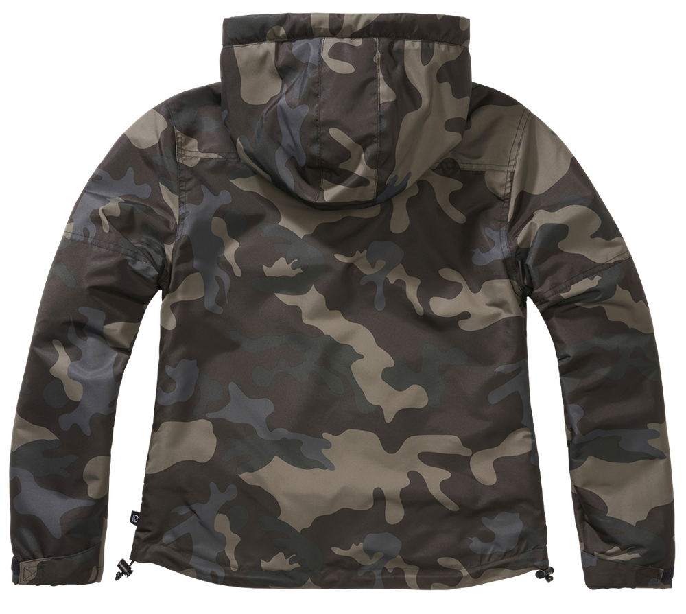 Brandit WOMEN FRONTZIP WINDBREAKER darkcamo