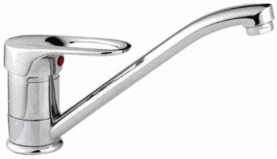 смеситель кухня LEDEME картридж д.40мм, цинк L4228-B