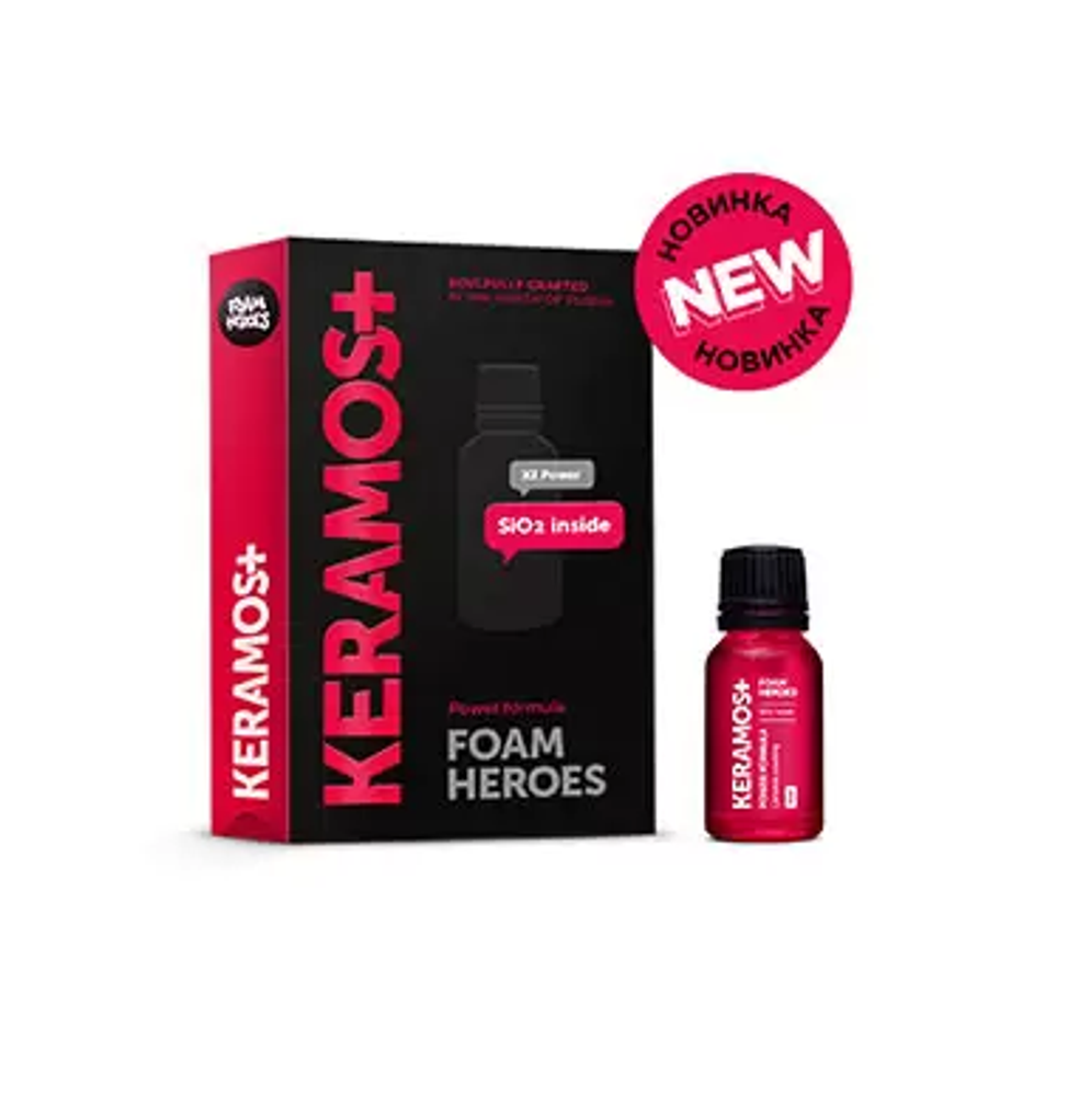 FHB109 Foam Heroes Keramos+ керамическое покрытие для ЛКП автомобиля, 15мл