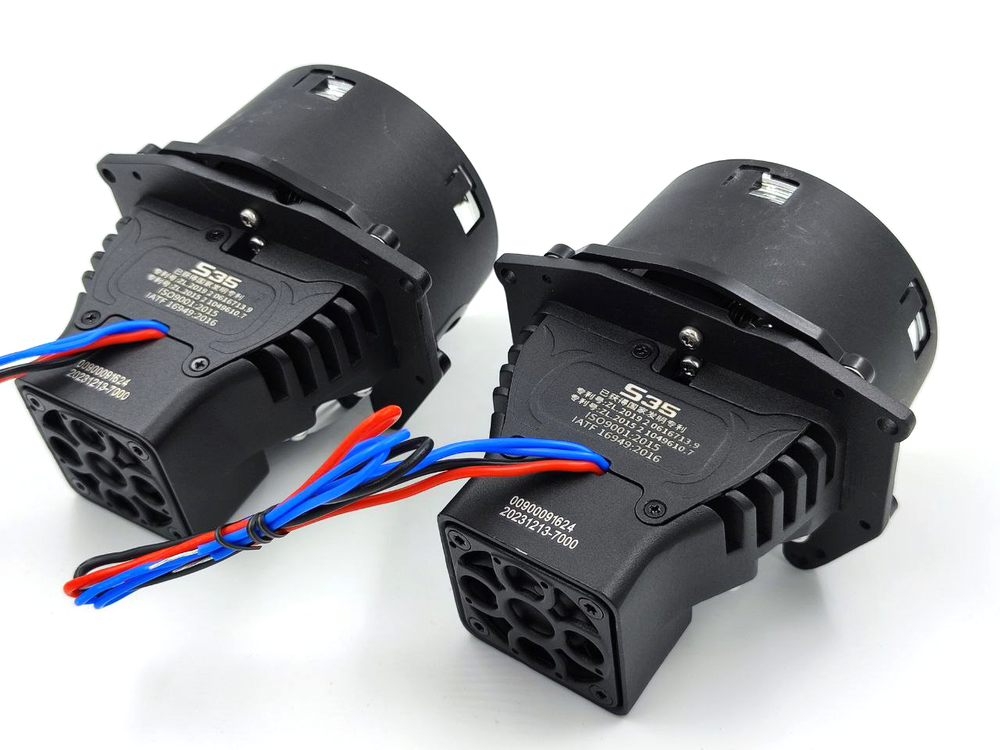Билед модули GTR S35 двойная линза 3.0 дюйма, 2 чипа, 5500K, 12V, 30W крепление 3R (комплект, 2шт)