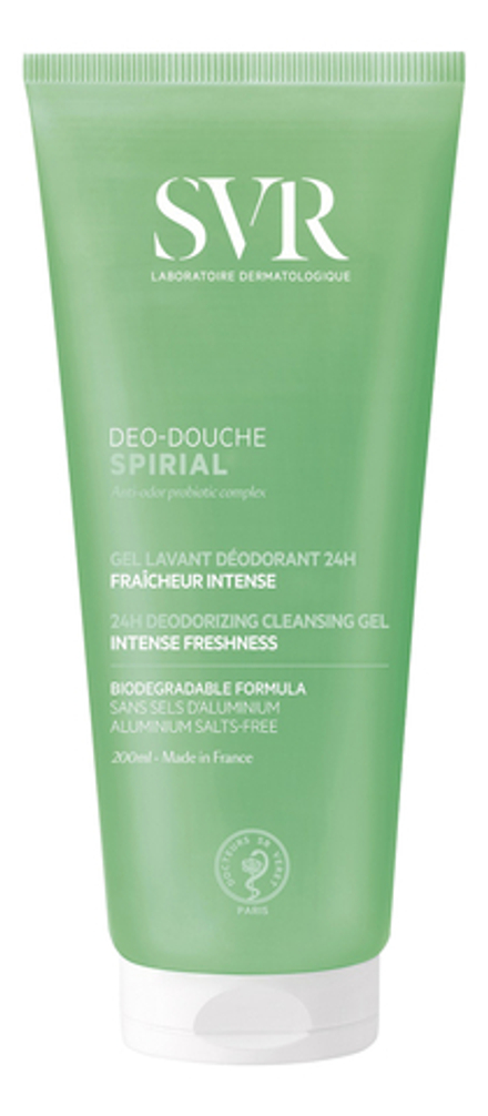 СВР Спириал Гель-Дезодорант SVR Spirial Deo-douche 200 мл