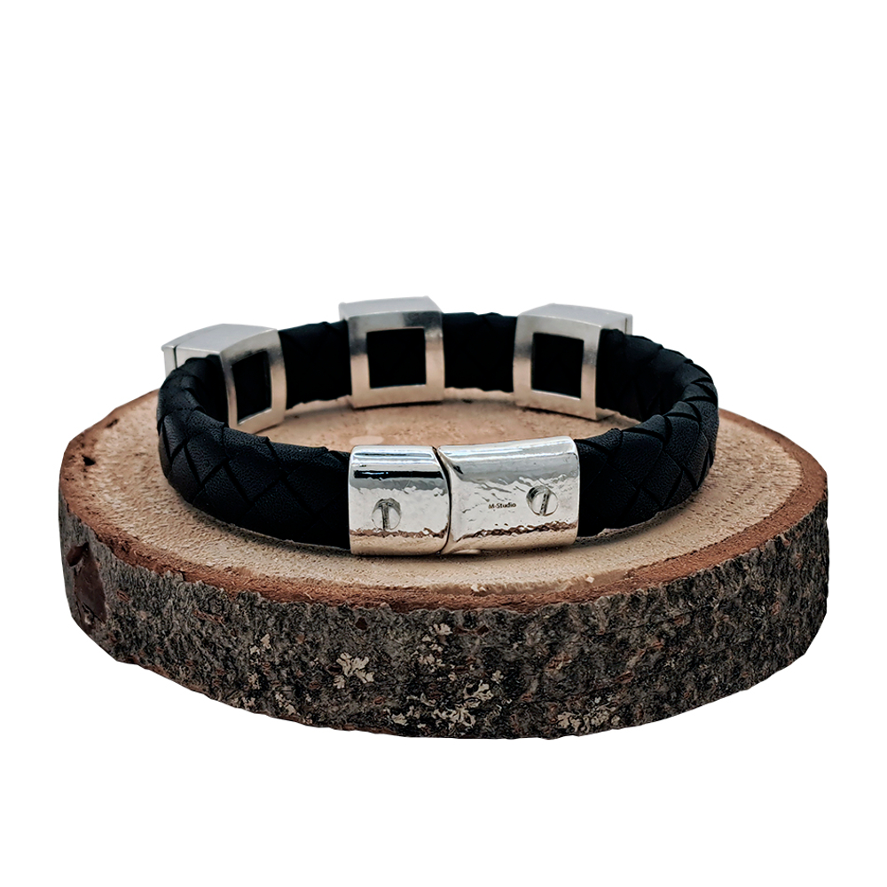 Браслет мужской на магнитном замке