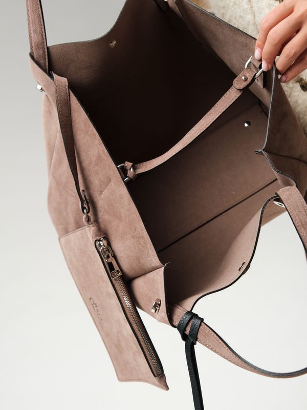 Замшевая сумка Vasilisa DBR 31210 капучино