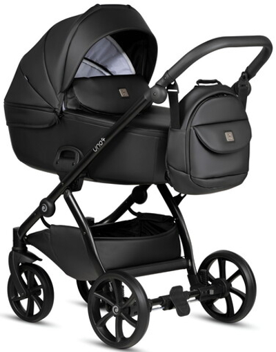 Детская коляска Tutis Viva 5 Plus Leather 2024 3 в 1 1452699 Black
