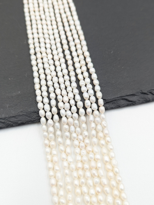 Жемчуг натуральный 3.2-3.5мм