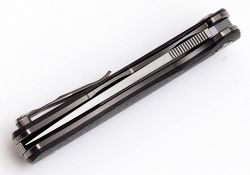 Нож Широгоров Ф3 S30V карбон 3D подшипникифотография - 10