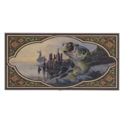 GAEM Игра настольная 2 в 1 ( шашки, нарды) "Рыбалка", L50 W25 H3 см