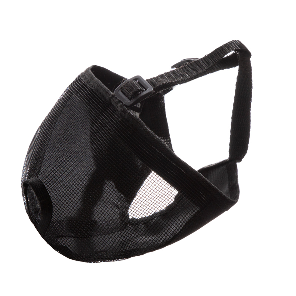 Намордник для короткомордых пород нейлоновый сетчатый М, Gamma