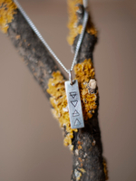 Подвеска СТИХИИ с цепочкой, серебро