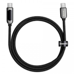 Кабель Baseus Type-C - Type-C с дисплеем CATSK-B01