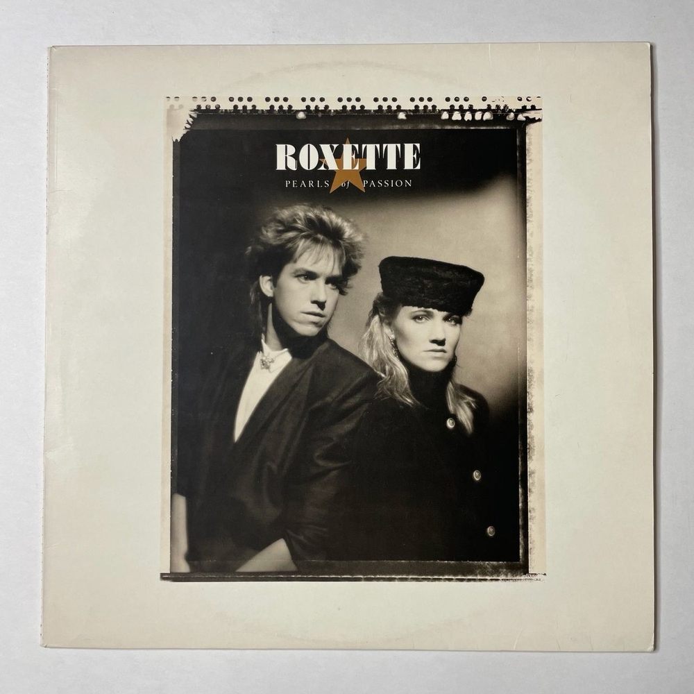 Винтажная виниловая пластинка LP Roxette Pearls Of Passion (Швеция 1986)