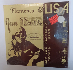 Винтажная виниловая пластинка LP Jan Davis And The Flamenco Boogie Band Flamenco USA (USA 1972)