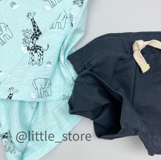 Комплект "Сафари" ментол/черный