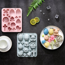 Форма силиконовая «Светлый праздник Пасхи» 15 ячеек