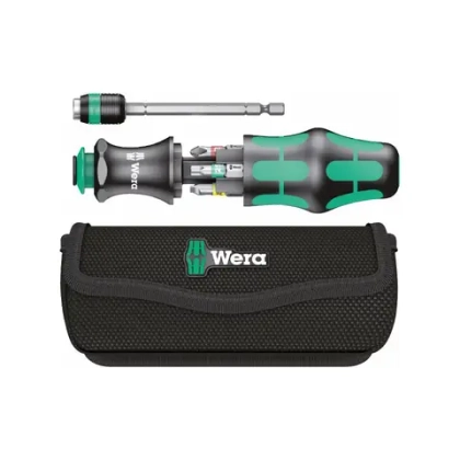 Отвертка с набором бит Kraftform Kompakt 20 Tool Finder 1 сумкой WERA 05051016001