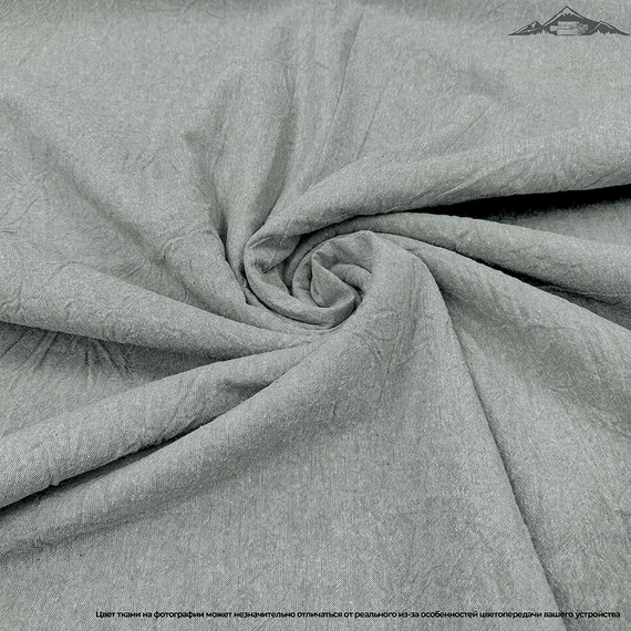 Вареный (стираный) хлопок, цв.Серый меланж | ш.250 см | 145 г/м² | хлопок-100%
