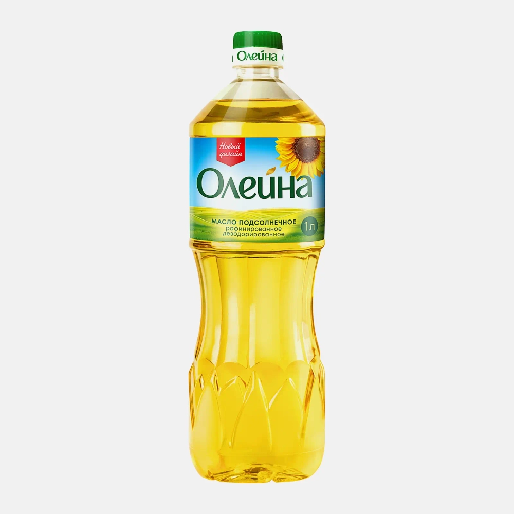 Масло подсолнечное Олейна 1л
