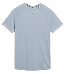 Мужская теннисная футболка Wilson Court Performance Crew T-Shirt - небесный
