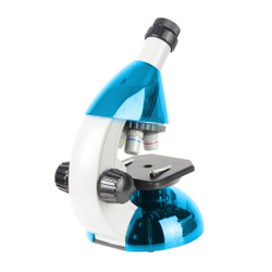 Микроскоп Микромед Атом 40x-640x (лазурь) - фото 3