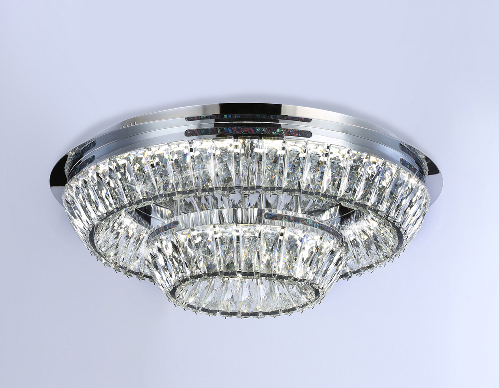 TR5029 CH/CL хром/прозрачный 3000K/4200K/6400K 81W D600*207 (Без ПДУ)