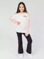 Лонгслив оверсайз для девочки