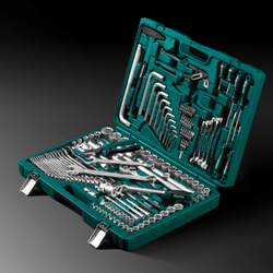 KRAFTOOL EXTREM-142, 142 предм., (1/2″+3/8″+1/4″), универсальный набор инструмента (27889-H142)