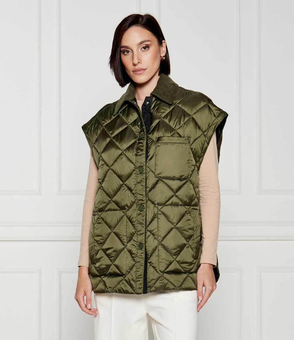 Двухсторонняя куртка 2в1 LORIANA MAX&amp;Co. - хаки(6486011)