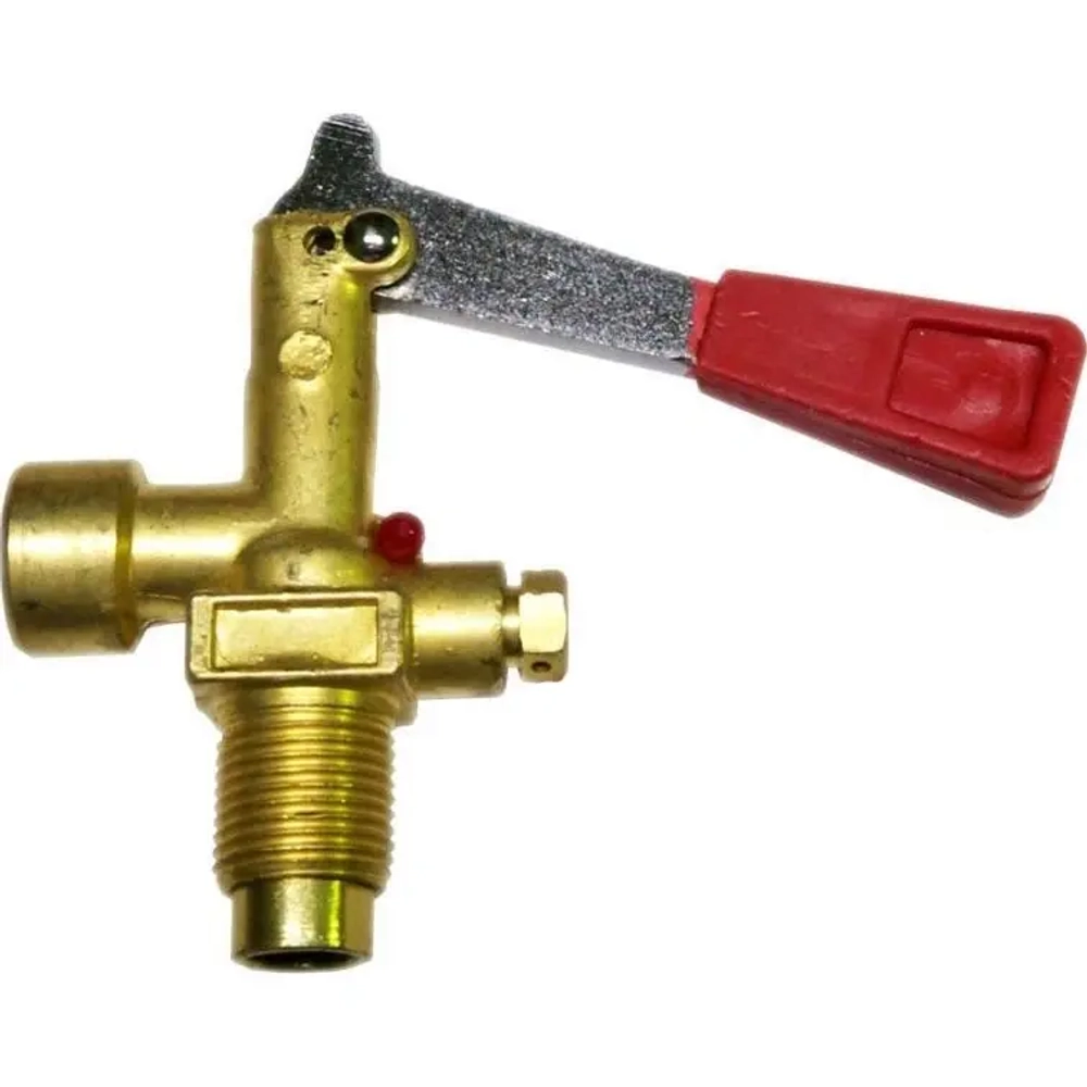 Запорно-пусковое устройство ЗПУ для огнетушителей ОУ | купить на ob01.ru